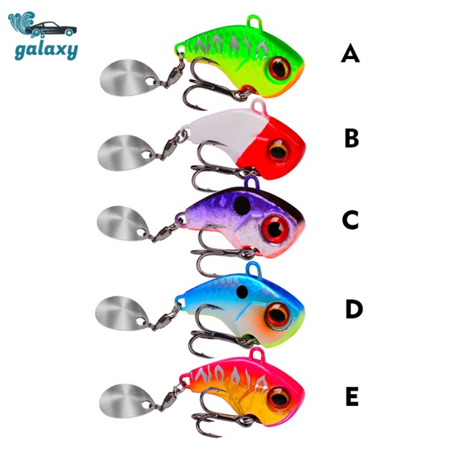 Galaxy Mồi Giả Câu Cá Mini Bằng Nhựa Cứng Có Móc