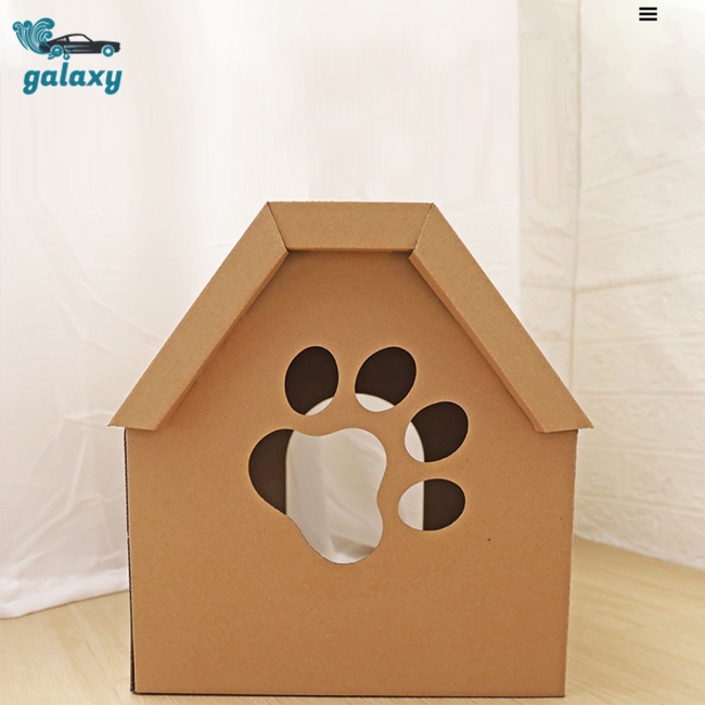 Galaxy Nhà Giấy Cào Móng Chống Mài Mòn Dành Cho Mèo