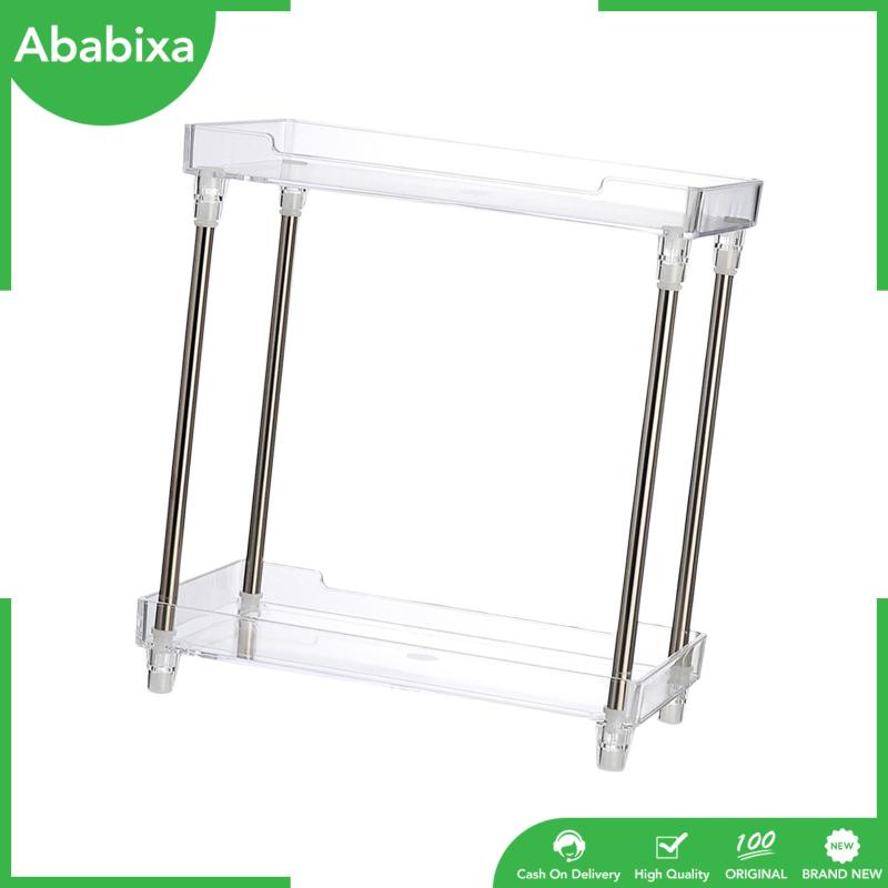 Khay Đựng Trang Sức Hai Tầng Chống Trượt Sức Chứa Lớn Tiện Dụng Cho Nhà Bếp / Văn Phòng / Ban Công