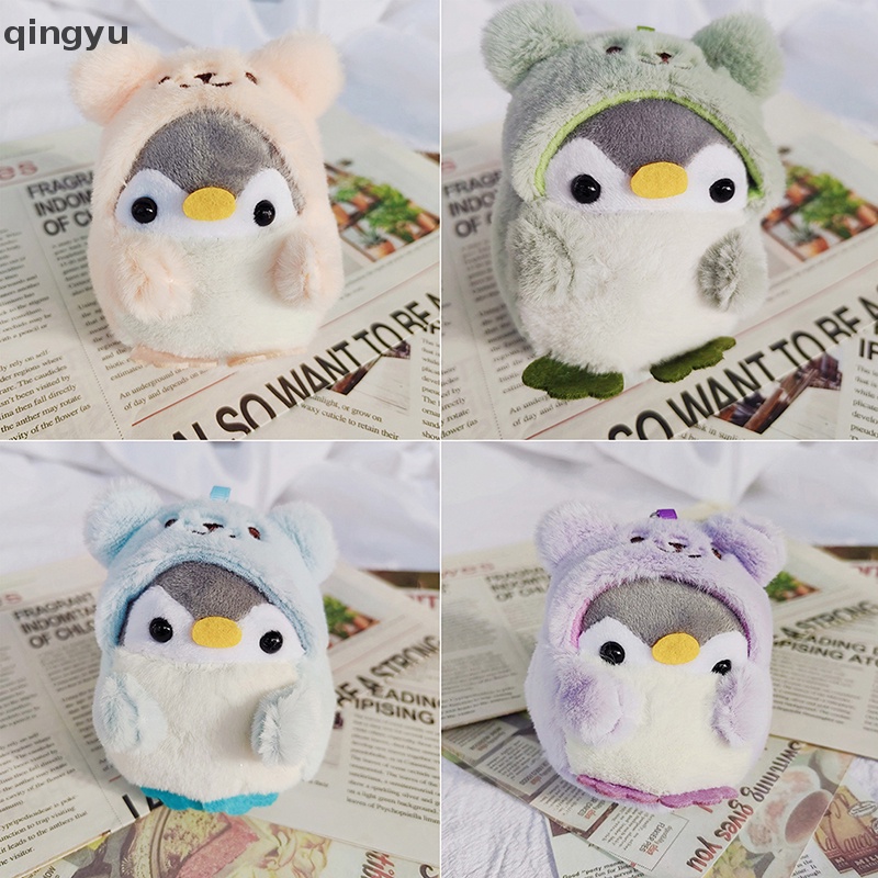 Móc Khóa Hình Chim Cánh Cụt Nhồi Bông Dễ Thương