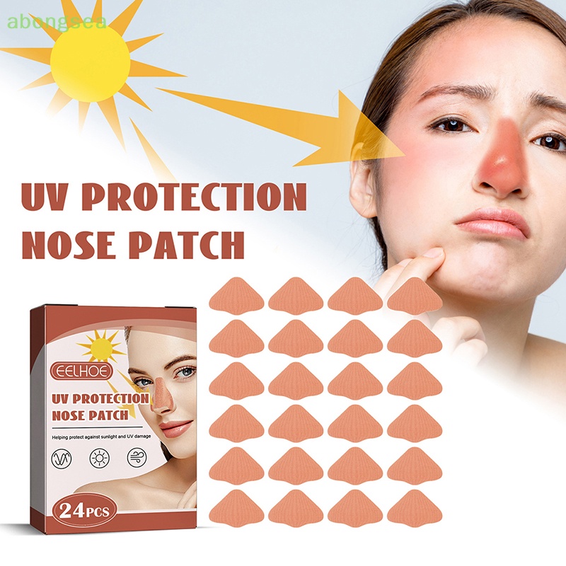 Set 24 Miếng Dán Mũi Chống Nắng Bảo Vệ Da Khỏi Tia UV Hiệu Quả abongsea