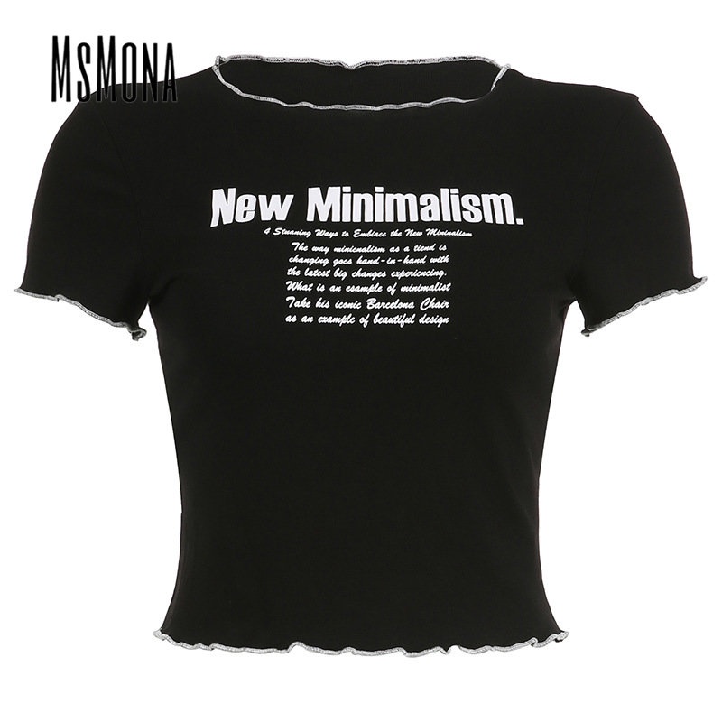 Áo Thun Tay Ngắn Cổ Tròn Màu Trơn Dáng Ôm Thời Trang 2023 Quyến Rũ Cho Nữ