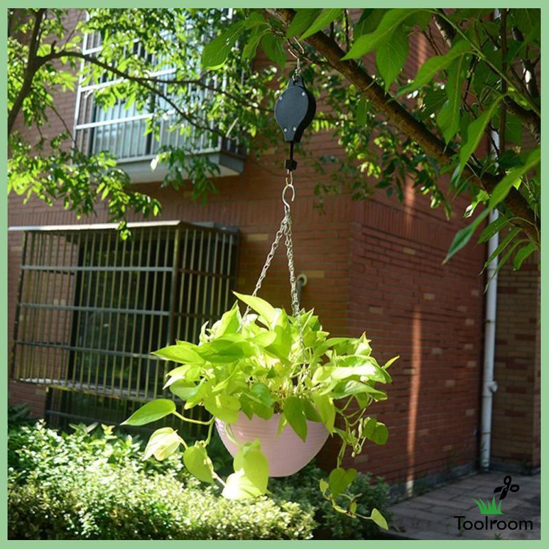 Ròng Rọc Treo Chậu Cây Có Thể Thu Gọn Tiện Dụng