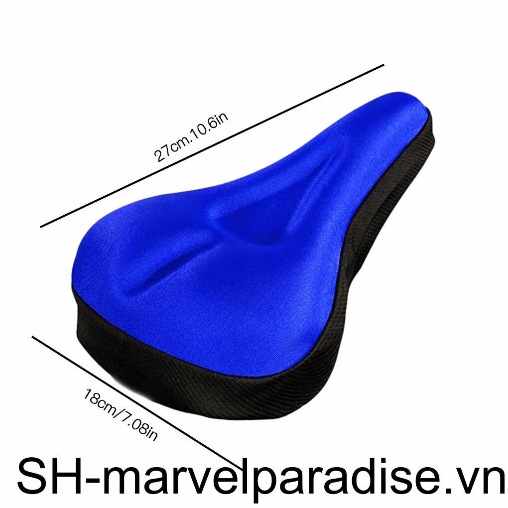 Vỏ Bọc Yên Xe Đạp Bằng Gel Xốp Mềm Thoáng Khí Thoải Mái Chống Trượt