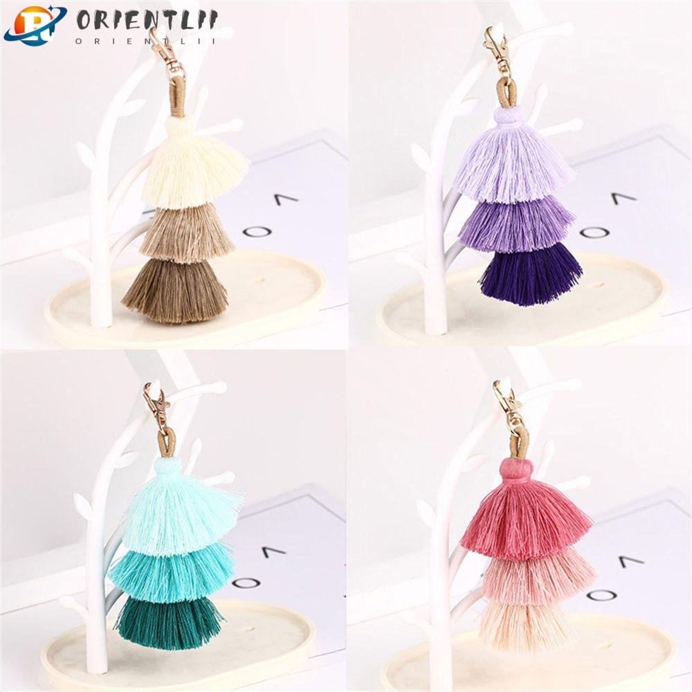 Móc Khóa Ba Tầng Phong Cách Bohemian