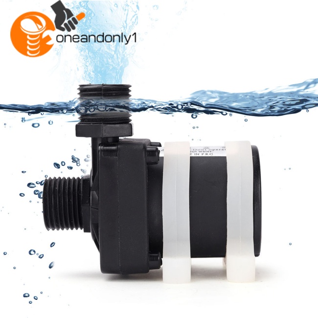 Máy Bơm Chìm DC 12V / 24V Không Chổi Than Mini Tiếng Ồn Thấp Cho Bể Cá