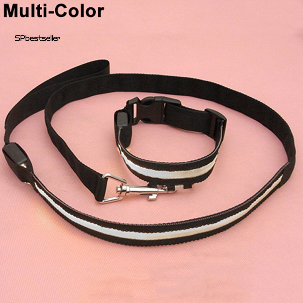 Vòng Cổ Nylon PháT SáNg LED ThờI Trang Cho Thú Cưng