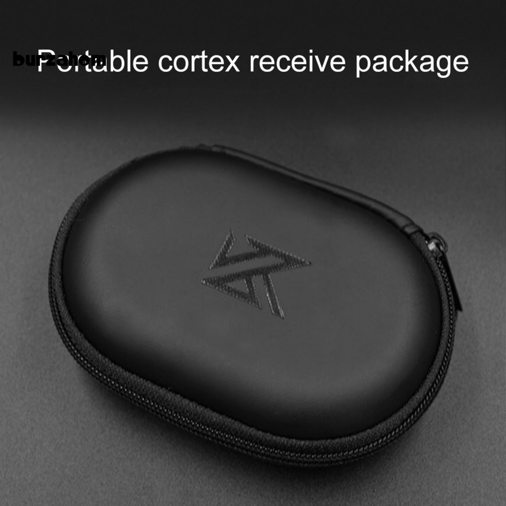 Túi Đựng Tai Nghe Bằng Da Giả Chống Trầy Xước Có Khóa Kéo Tiện Dụng