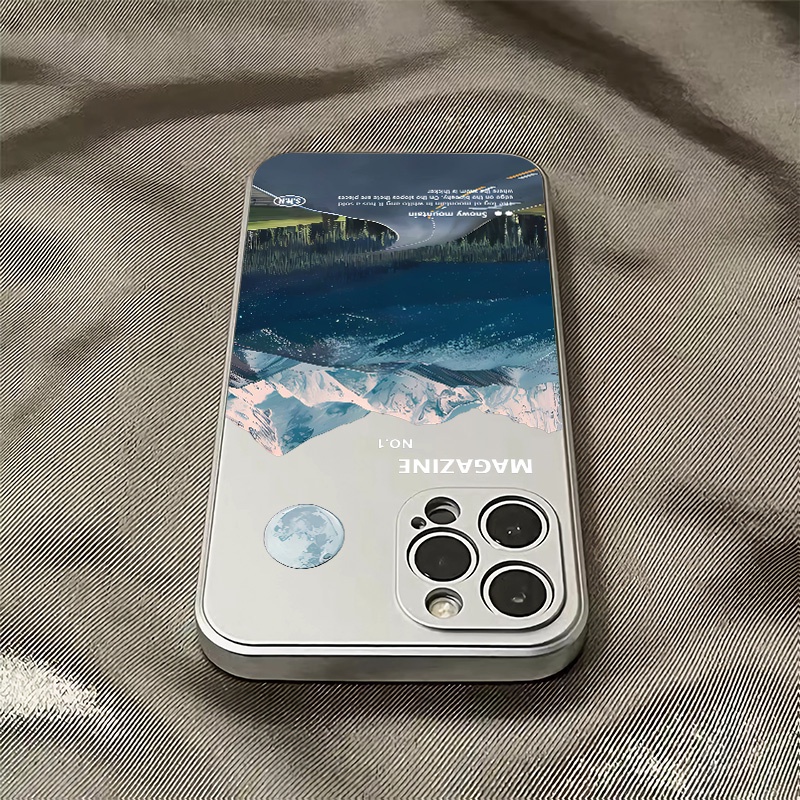 Ốp Điện Thoại TPU Silicon Mềm Mạ Điện Chống Sốc Cho IPhone 14 13 12 11 Pro XS Max XR X 8 + 7 6S Plus