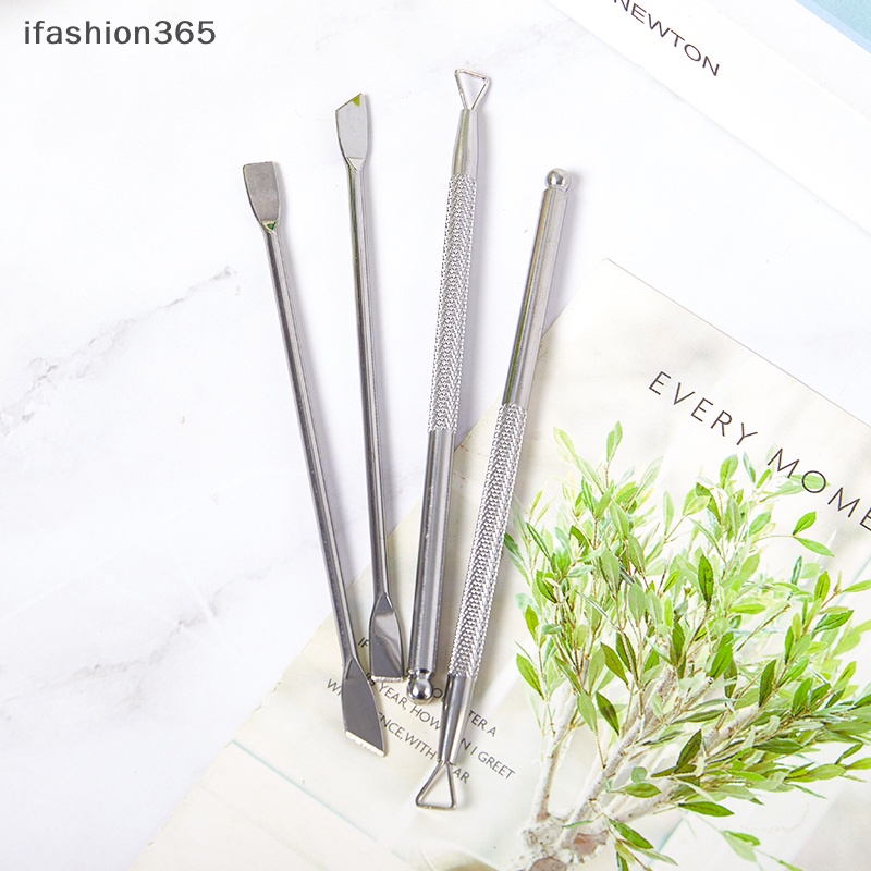 Dụng Cụ Hai Đầu Bằng Thép Không Gỉ Chuyên Dụng Cho Làm Móng