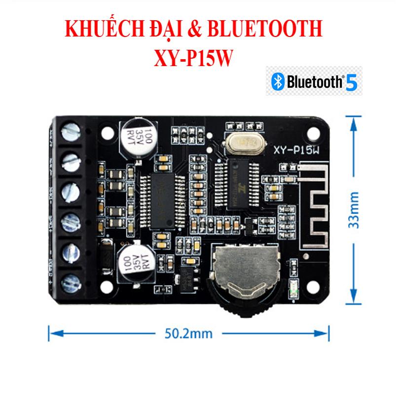 Mạch khuếch đại âm thanh tích hợp thu tín hiệu Bluetooth