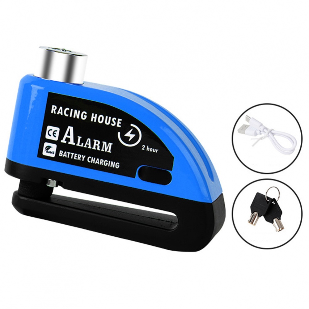 Khóa Phanh Đĩa Bánh Xe Đạp Bằng Hợp Kim Nhôm Kèm Cảnh Báo Rung