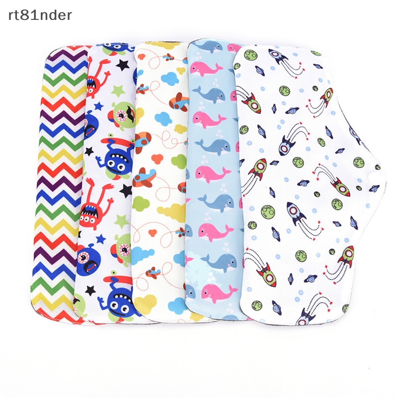 Rt Đệm Vệ Sinh Kinh Nguyệt Bằng Vải Cotton Tre Có Thể Giặt Sạch Tái Sử Dụng Cho Mẹ