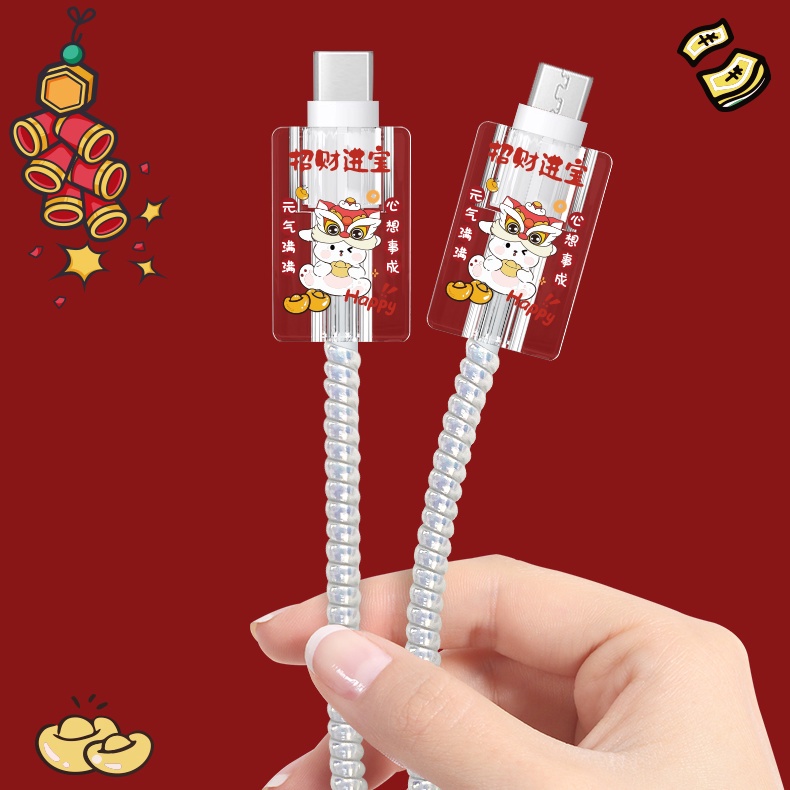 Phụ Kiện Bảo Vệ Dây Cáp Sạc ZMI 20W 20W ZMI HA716 Hình Thỏ Dễ Thương