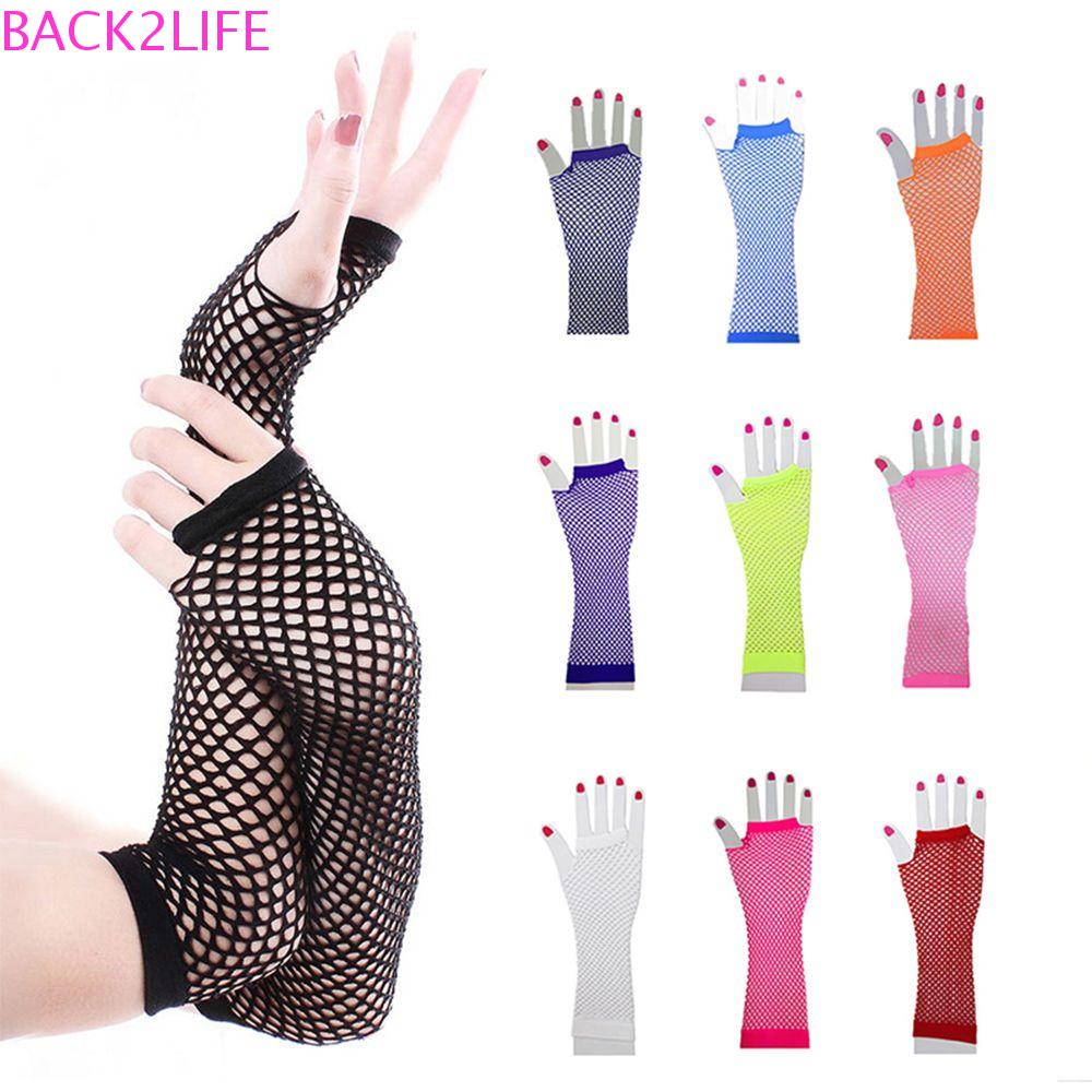 Găng Tay Lưới Hở Ngón Chuyên Dụng Cho Vũ Công / Câu Cá BACK2LIFE