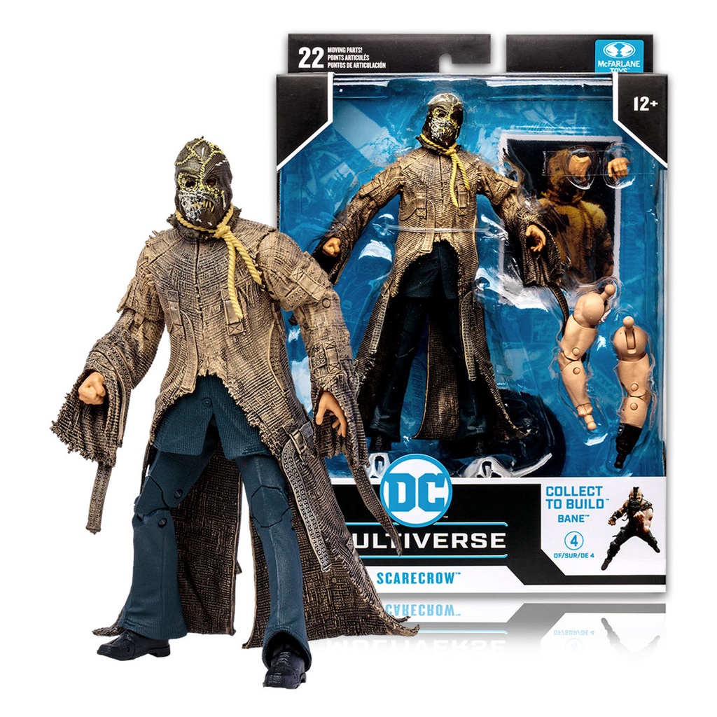 Mô hình McFarlane🦇 DC Multiverse 7-inch🦇The Dark Knight Trilogy: Scarecrow