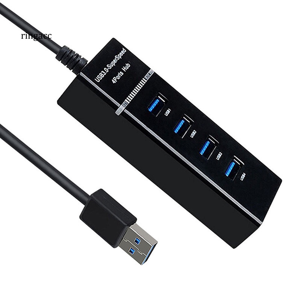 Bộ Chia 4 Cổng USB 3.0 Tốc Độ Cao Cho Máy Tính