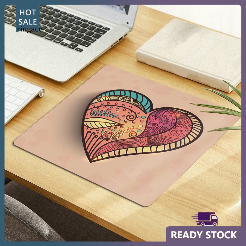 Tấm Lót Chuột RGA RGA Mềm Siêu Mỏng Chống Trượt Có Đệm Cổ Tay Dùng Cho Văn Phòng