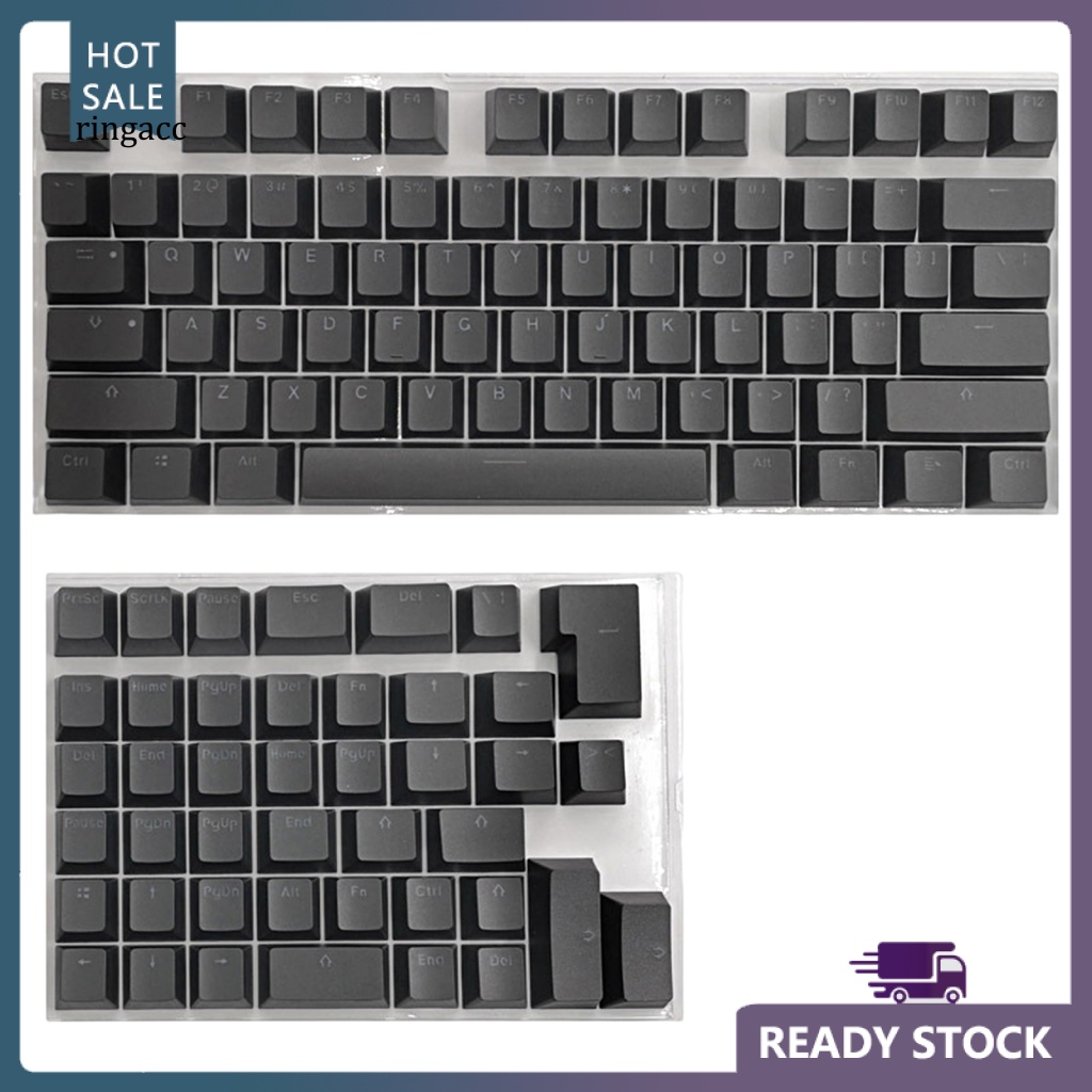 Bộ 117 Nút Bàn Phím Mini RGA PBT Màu Sắc Tinh Khiết Chống Mài Mòn Trang Trí Máy Tính