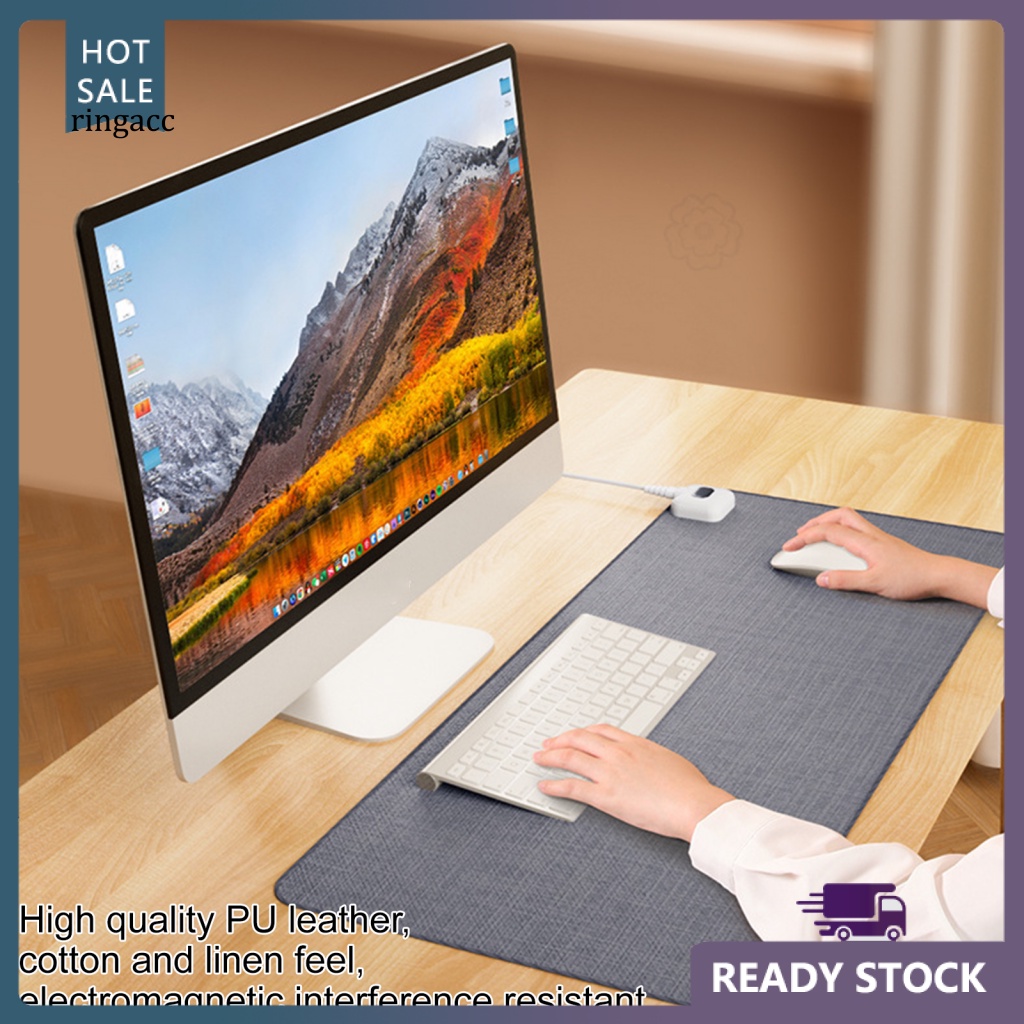 Tấm Lót Chuột Sưởi Ấm Điện Tử 6 Bánh Răng Chống Trượt Thoải Mái Chống Văng Có Thể Điều Chỉnh Nhiệt Độ Kỹ Thuật Số Dành Cho Gia Đình