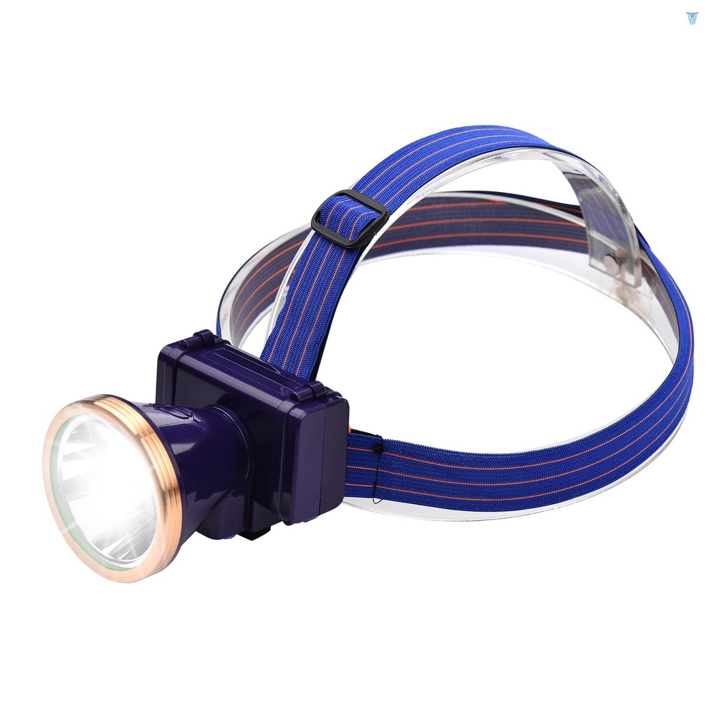 Đèn Pin LED Đeo Đầu 3 Chế Độ Rảnh Tay Chất Liệu Silicon Co Giãn Chống Thấm Nước Tùy Chỉnh Tiện Dụng Mang Theo Cắm Trại