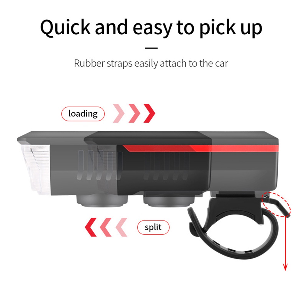 Đèn Pin Năng Lượng Mặt Trời Gắn Xe Đạp