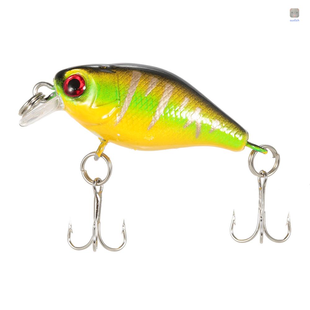 Lixada Bộ 6 Mồi Giả Câu Cá 4.4g 43mm 0.3-0.6m #Set 10 Móc 10 Lưỡi Câu Chất Lượng Cao