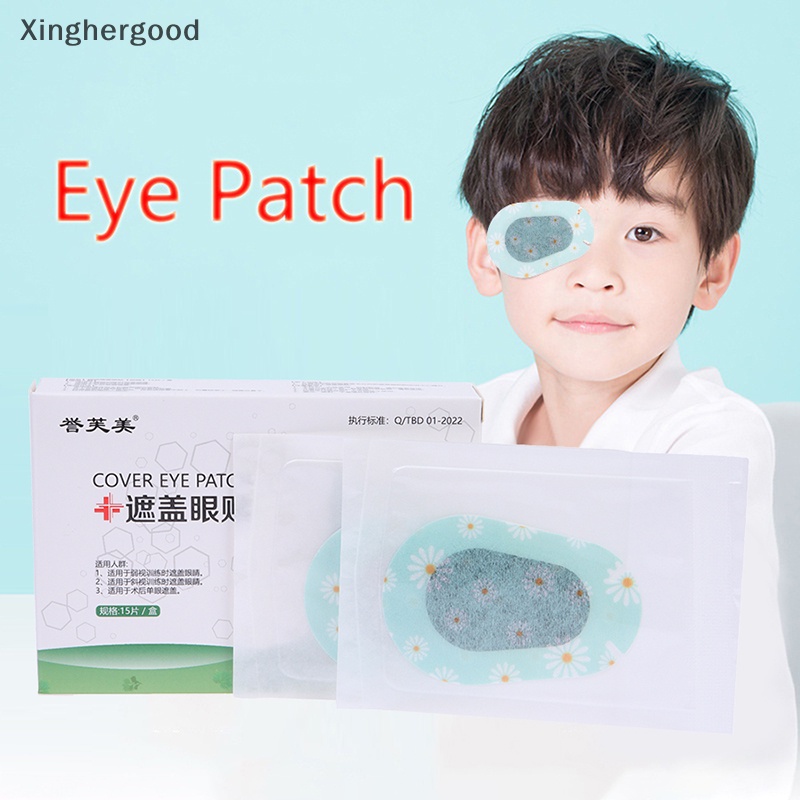Set 15 Miếng Dán Mắt Amblyopia Dùng Một Lần Thoáng Khí Dành Cho Trẻ Em