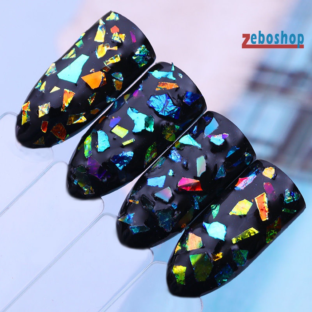 Bột Kim Tuyến Dạ Quang Lấp Lánh Dùng Trang Trí Móng Tay Nghệ Thuật DIY