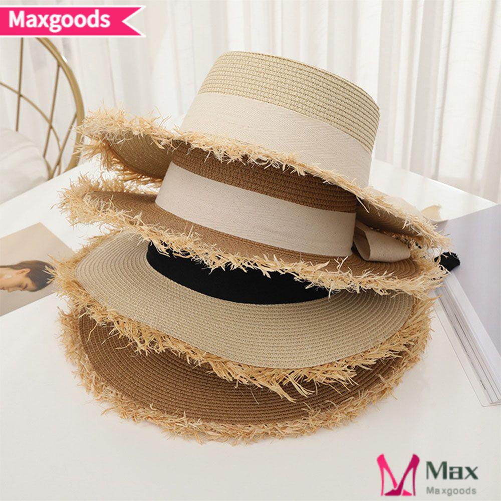 Nón Rộng Vành Phối Nơ Xinh Xắn Thời Trang Cho Nữ