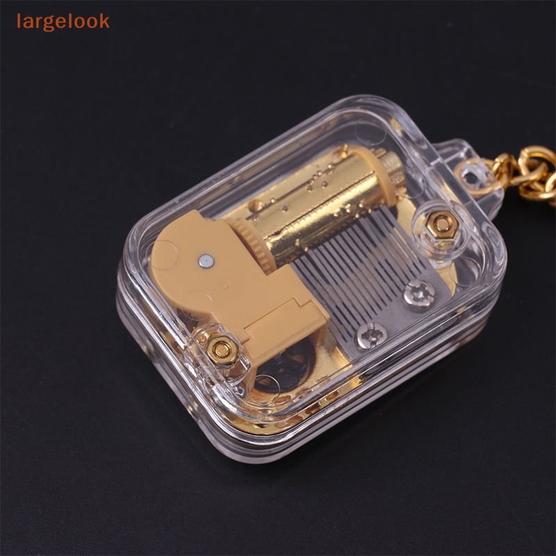 1 Móc Khóa Hình Vuông Mini Mạ Vàng