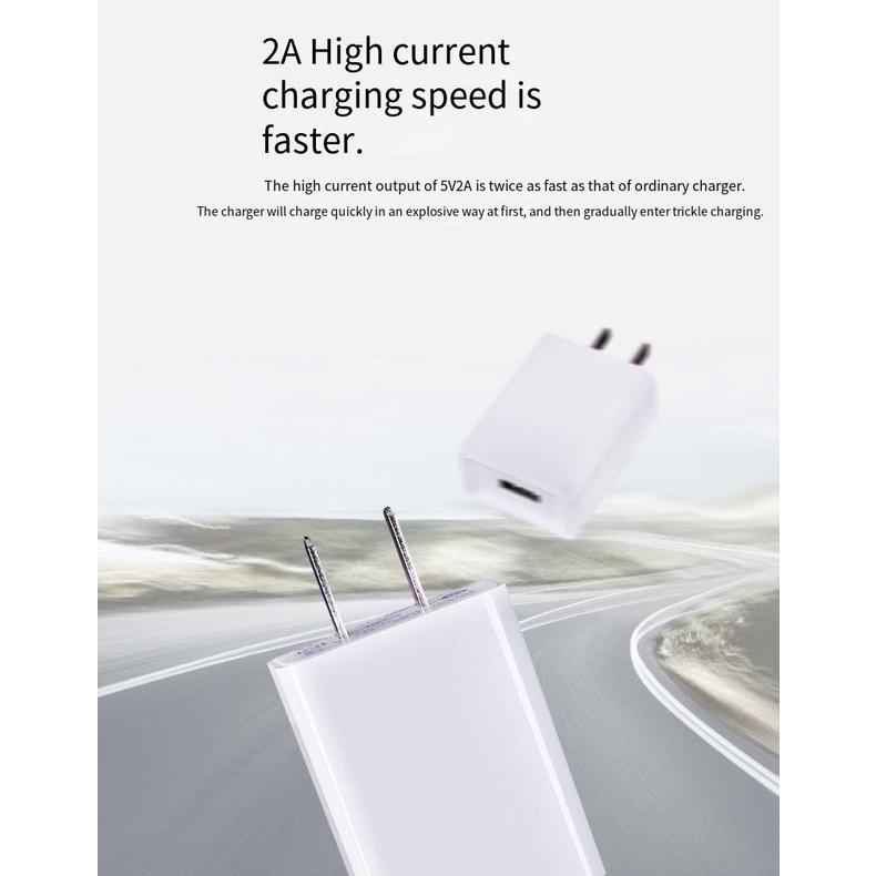 Củ Sạc Usb 2A 5V Đa Năng Cho Điện Thoại Xiaomi