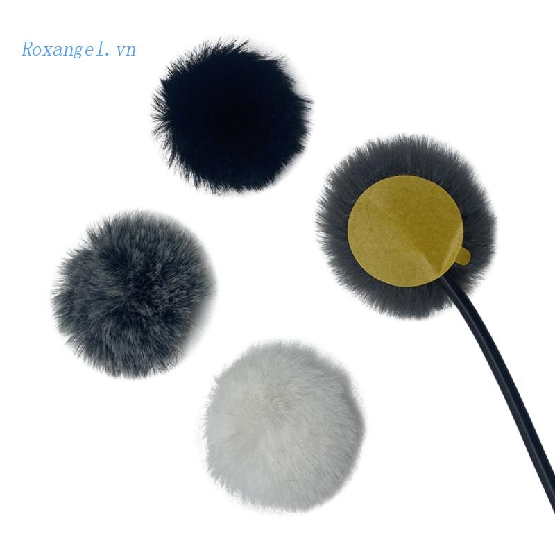 Vỏ Bọc Micro Chắn Gió Phủ Lông Xù Tiện Dụng