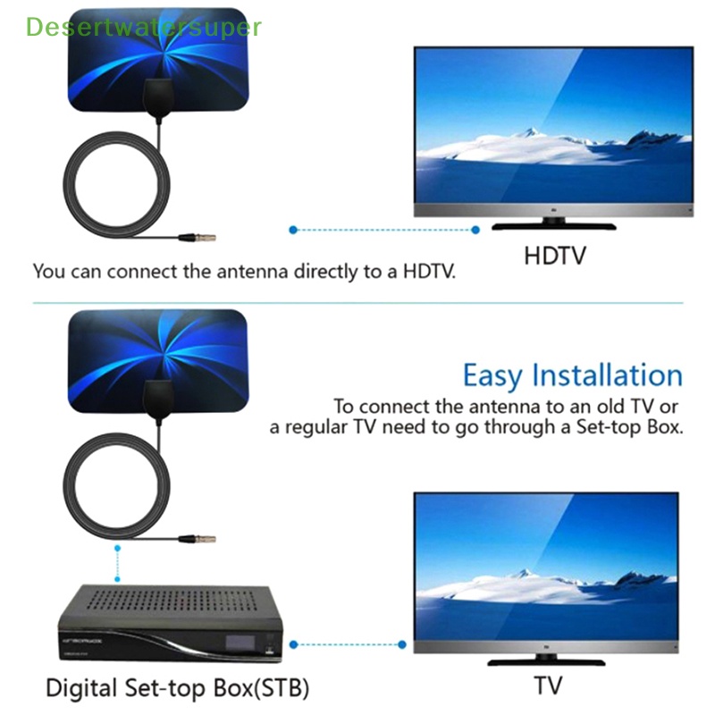 Ăng Ten Tv Kỹ Thuật Số Hdtv Phạm Vi 3000 Dặm Và Phụ Kiện