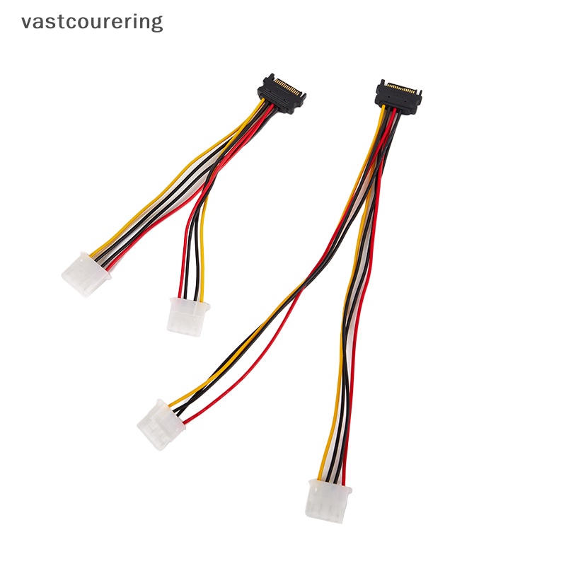 Cáp Mở Rộng Nguồn SATA 4pin Sang Molex IDE Kép 4pin 20 / 30cm Chuyên Dụng Cho Ổ Cứng HDD