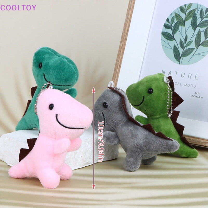 Móc Khóa Hình Khủng Long Hoạt Hình Nhồi Bông Đáng Yêu