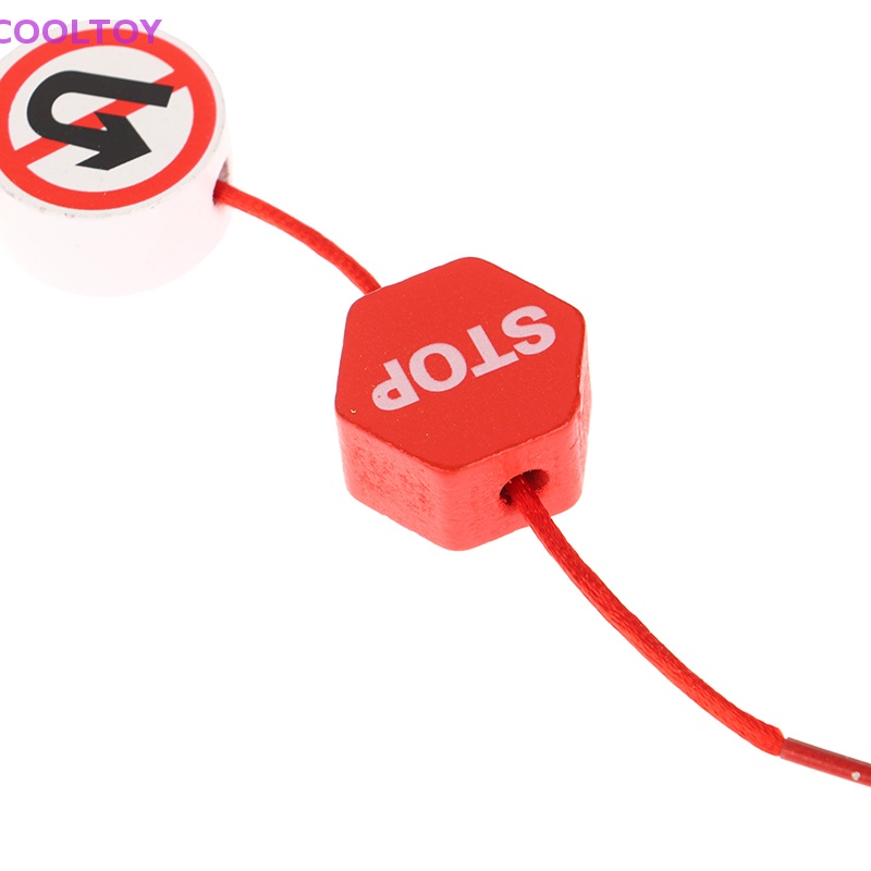 Cooltoy Set 12 / 16 / 23 / 25 Hạt Xâu Chuỗi Hình Động Vật / Trái Cây Hoạt Hình Đồ Chơi Giáo Dục Cho Bé DIY