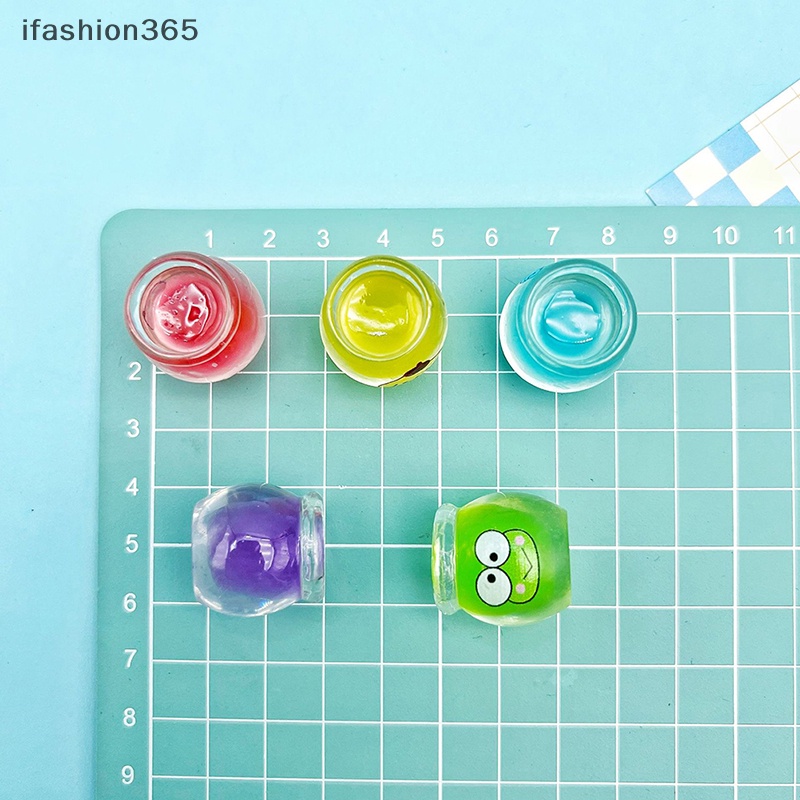 Set 2 Lọ Mật Ong Mini Bằng Nhựa Resin Phát Sáng Dễ Thương Thời Trang ifashion365