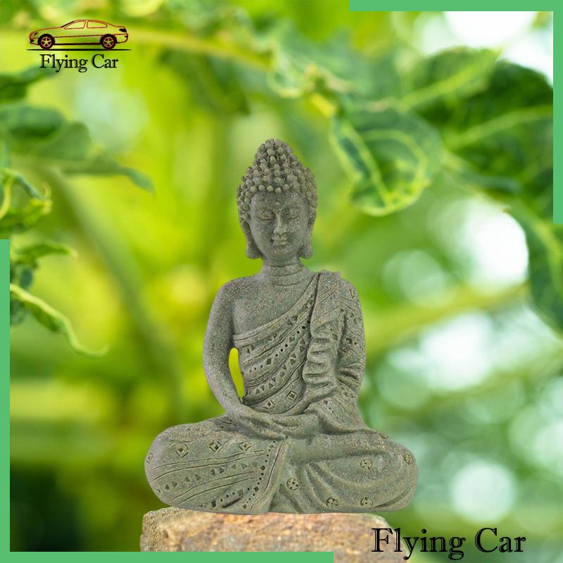 Mô Hình Tượng Phật Bằng Nhựa Resin Để Bàn Trang Trí Văn Phòng / Làm Việc 2