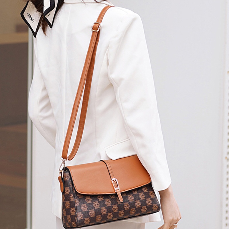 Túi Đeo Vai Sức Chứa Lớn Phong Cách Âu Mỹ Đơn Giản Chất Lượng Cao Cho Nữ