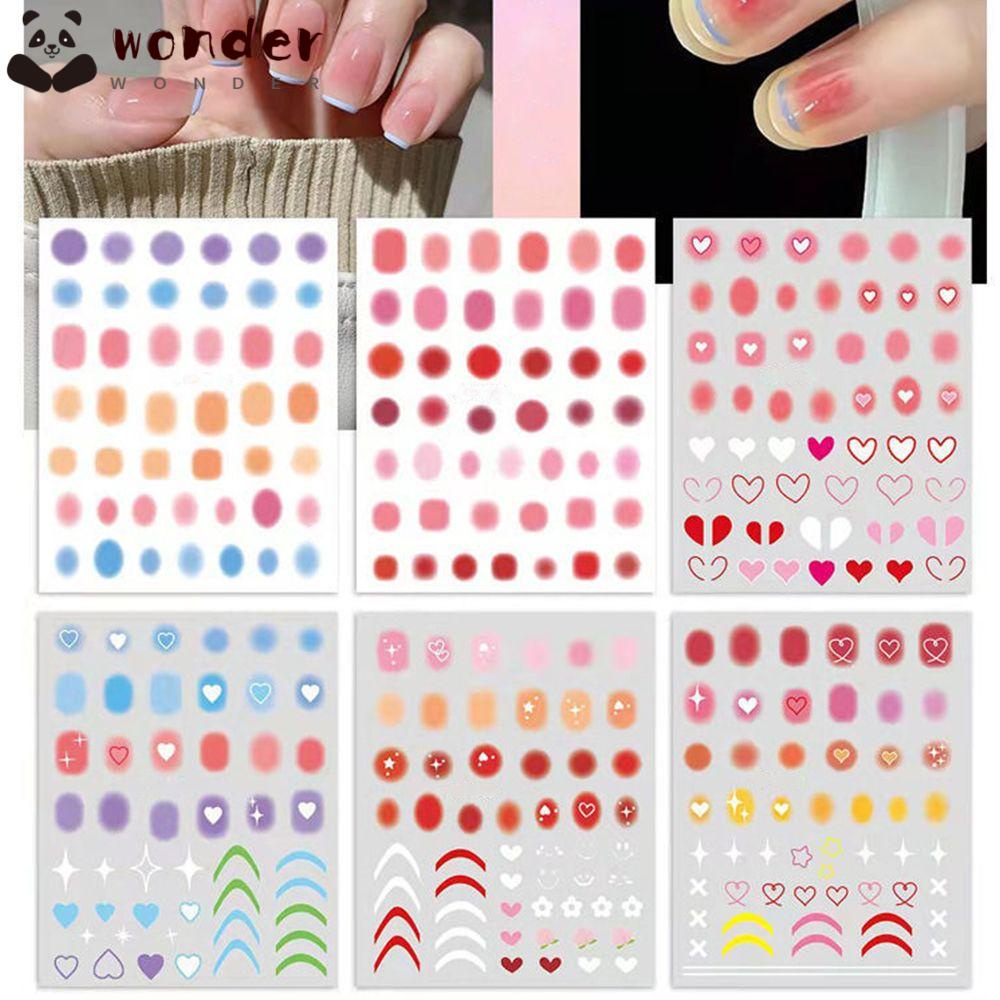 Cuộn Dây Dán Trang Trí Móng Tay Nghệ Thuật 1 Tấm Hazazy