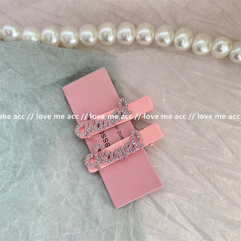 Set 2 Kẹp Tóc Mỏ Vịt Bằng Hợp Kim Cho Nữ