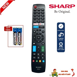 Điều khiển tivi Sharp Smart RNF01 Hàng zin theo máy, remote sharp tivi internet - Hàng mới 100%