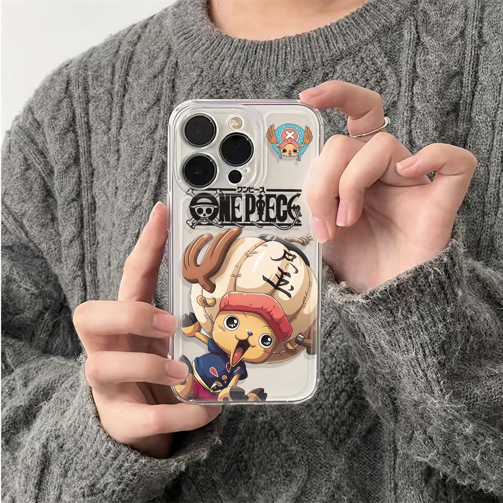 ✅Ốp Điện Thoại Dẻo Họa Tiết Hoạt Hình Chopper Dễ Thương Chống Sốc Cho iPhone12 14proplus 11 13 6Inch max78