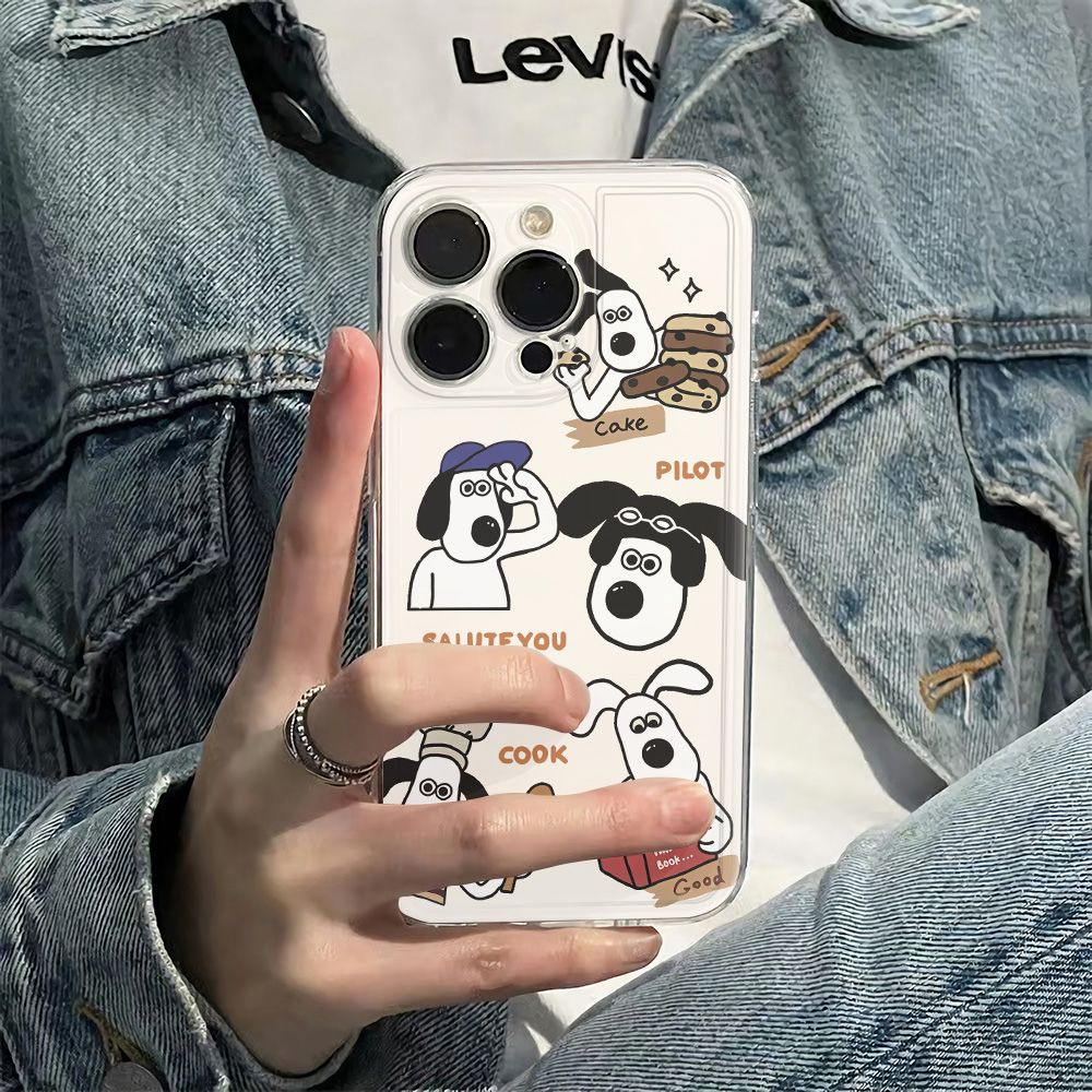 ✅Ốp Điện Thoại Mềm Chống Sốc Hình Bánh Quy 6 Trong 13 Cho Iphone 11 14Promax 78 12 TJ4G