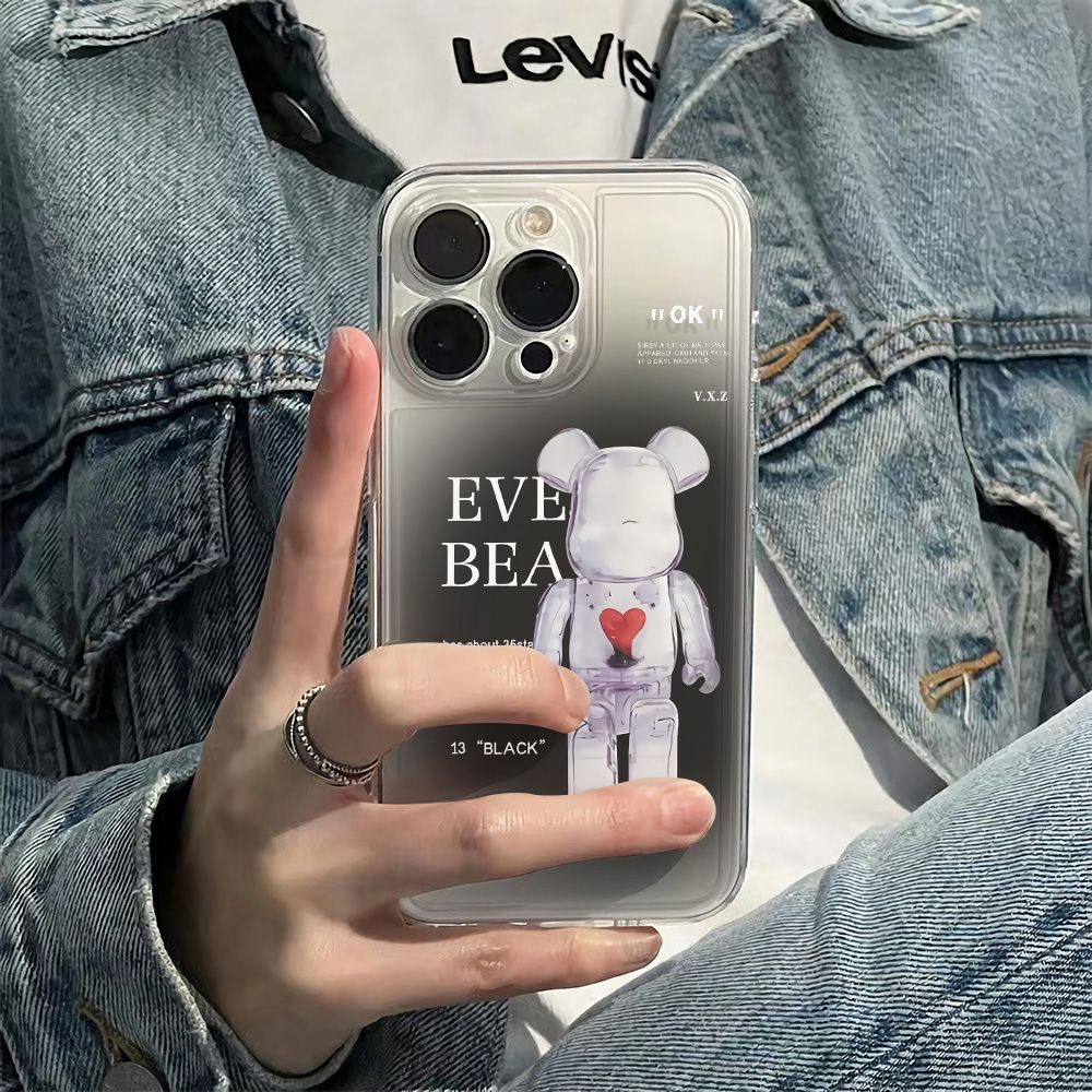 ✅Ốp Điện Thoại Mềm Chống Sốc In Hình Gấu Hoạt Hình Cho iPhone1213 7814Promax 6In 11