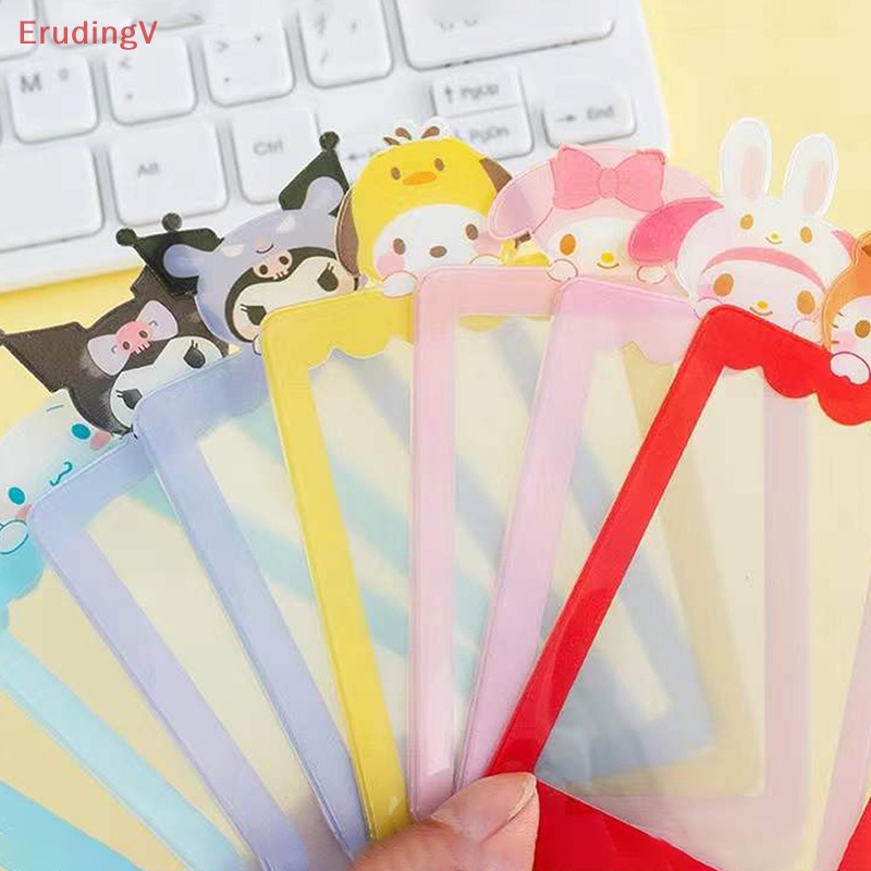 Bộ Album Đựng Thẻ Id / Móc Khóa / Thẻ Ngân Hàng Hình Thỏ Kuromi Cinnamoroll Melody Dễ Thương