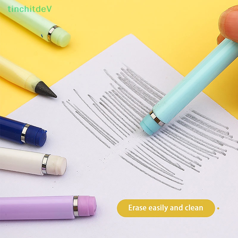 [TinchitdeV] Bút Chì Nhựa Nhiều Màu Không Giới Hạn Vẽ Phác Thảo Nghệ Thuật Thiết Kế Paing [Mới]