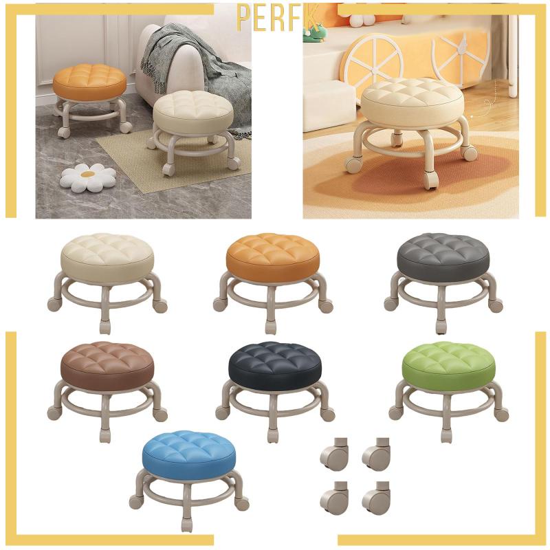 [Perfk] Bánh Xe Lăn Thấp Thông Dụng Để Chân Chịu Được Sức Nặng Cho Garage Home