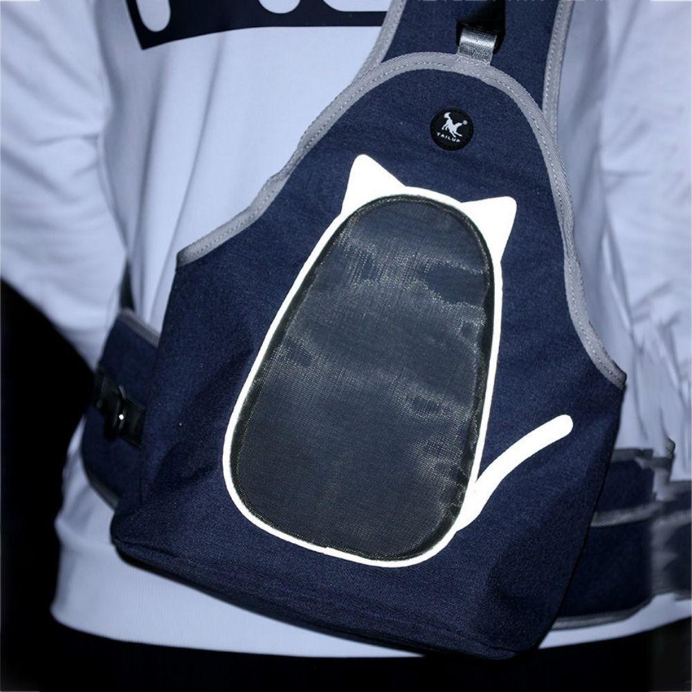 Túi Địu Thỏ / Mèo Cưng Bằng Vải PU Thoáng Khí Chống Mài Mòn Mẫu 2023